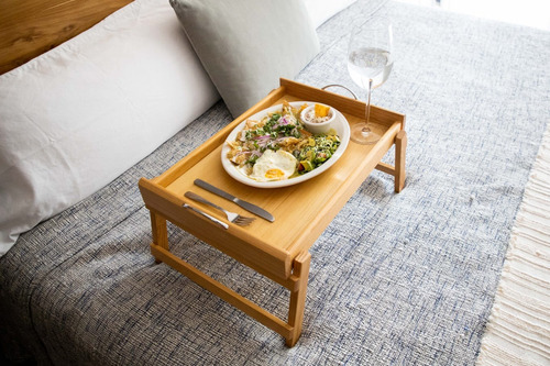 Mesa De Servicio Plegable Multifuncional Para Cama Italy Aile