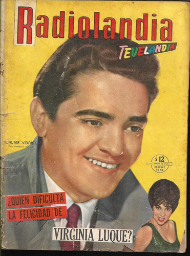 Radiolandia  / Nº 1809 / 1963 / Hugo Del Carril / Luque / Z2