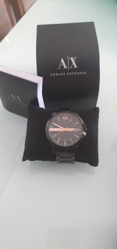 Relógio Armani Exchange Ax2150 - Aço Masculino - Preto