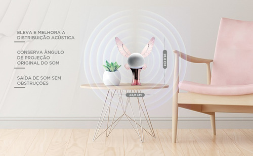 Suporte Base De Mesa Para Alexa Echo Dot 4 Modelo Echofairy