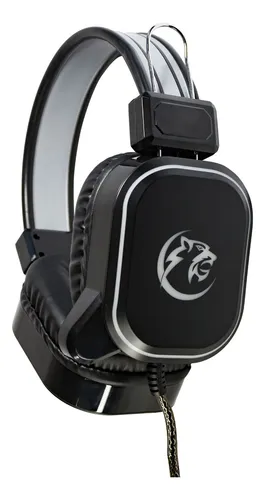 Audífonos Gamer Vta Over Ear Diadema Ajustable Color Negro
