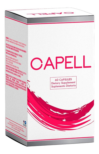 Capell 60 Capsulas Vitaminas Para La Caída Del Cabello