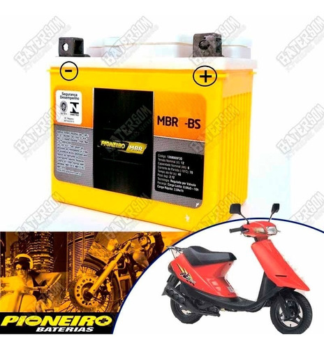 Bateria Moto Pioneiro 4ah Suzuki Address/ae 50