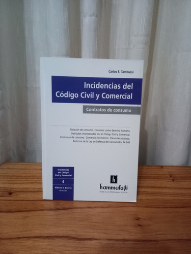  Incidencias Del  Cc Contratos De Consumo - Alberto Bueres