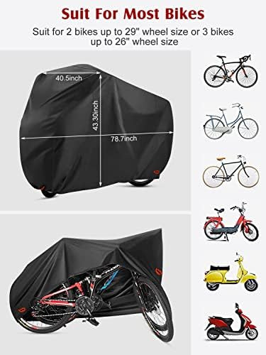 Cubierta De Bicicleta Para 2 Bicicletas - 210d Oxford Cubier