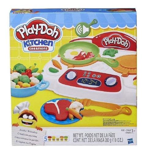 Play-doh Kitchen Cocina - Creaciones A La Sartén B9014