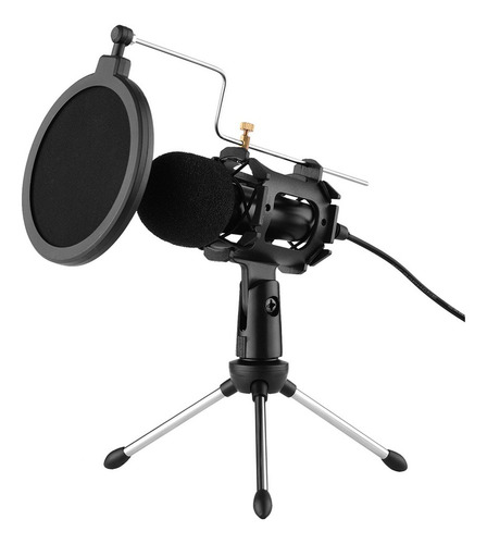 Kit De Micrófono De Vídeo Con Mini Micrófono TriPod Montage