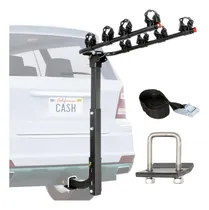 Comprar Soporte 4 Bicicletas Enganche 2 Autos, Camiones, Suv, Plegab