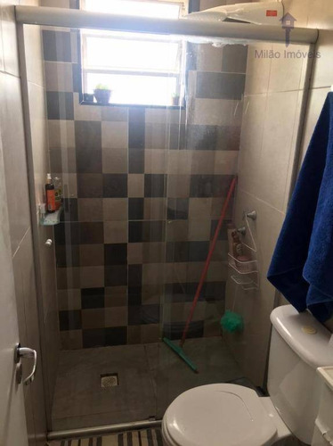 Apartamento Com 2 Dormitórios À Venda, 47 M² Por R$ 152.000 - Parque Sicília - Campolim - Votorantim/sp - Ap1419