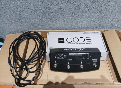 Pedal Footswitch Marshall Code Com Caixa, Manual E Cabo (Usado)