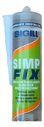 Sellador Adhesivo Pegado Bajo Agua Simp Fix 290 Ml