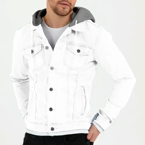 Chaqueta de jean sin manga hombre hotsell
