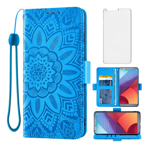 Case De Teléfono Asuwish Para LG G6 Con Protector De De Y De