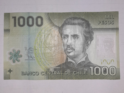 Billete De 1000 Pesos Chilenos Si Sircular Del Año 2016