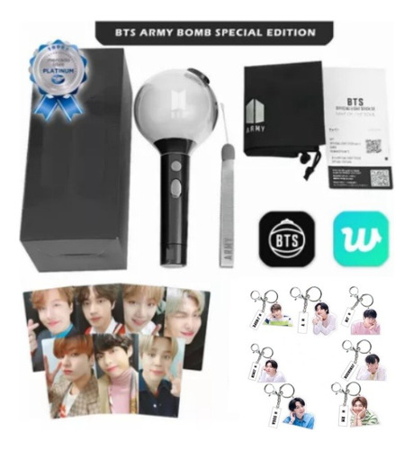 Mapa De The Soul Lightstick Original V4 De Bts Army Bomb Ver