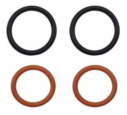 2 Pack Inlet & Outlet O-ring Seal Kit For Power Steering Pum