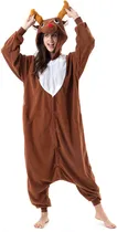 Comprar Disfraz Kigurumi Pijama Rodolfo Reno Navidad Adultos Unisex