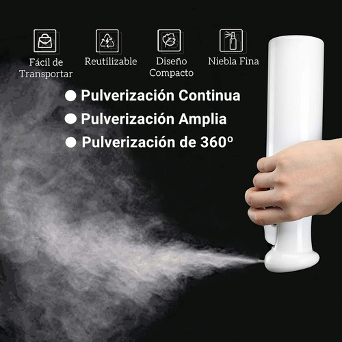 Atomizador Spray De 300 Ml, 3 Atomizadores De Agua