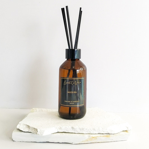 Imagem 4 de 5 de Aromatizador Difusor De Varetas Madeira