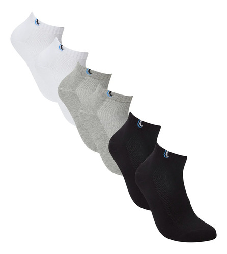 Oferta: Kit 6 Pares De Meias Cano Curto Unissex Sport Lupo - Tubarão Digital
