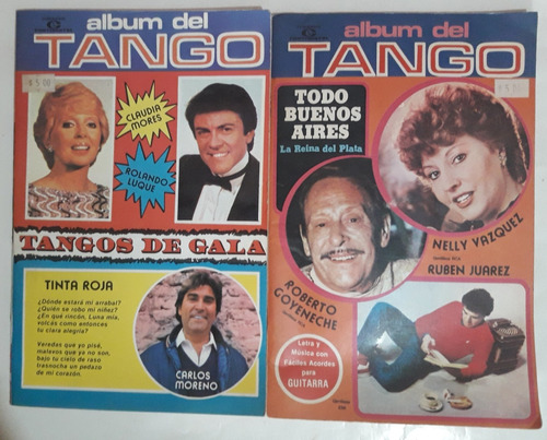 Revista Album Del Tango Año 1992 N°3 Y N°5 Edi. Continental 