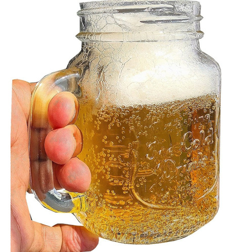 Imagem 4 de 4 de 6 Potes Copos Jarras Canecas Mason Jar Lousa Giz