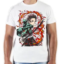 Comprar Polo Tanjiro Kamado Demon Slayer Diseño Sublimado Poliester