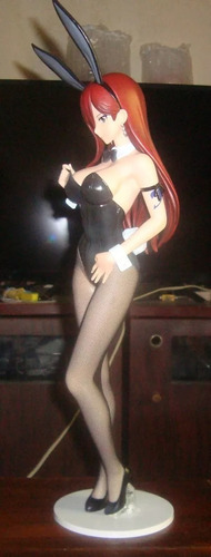 Figura Erza Scarlet De Fairy Tail Conejita Bunny 1/4
