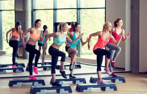 Imagen 5 de 6 de Step Funcional Plataforma Con Modulos Escalon Gimnasia