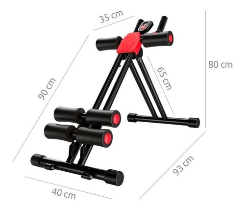 Imagen 5 de 7 de Maquina Banca Abdominales Gluteo Gym Máquina Ejercicios 1382