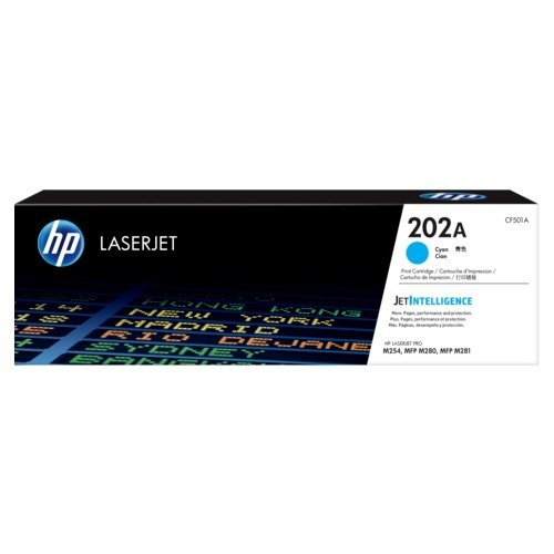 Toner Hp Cf501a (202a) Cyan Lj Pro M254 1.3 Kpgs