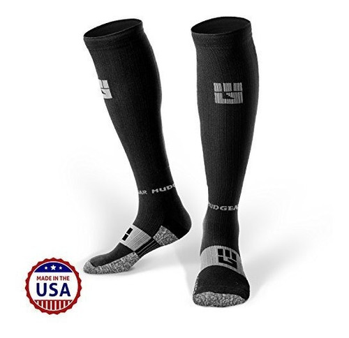 Calcetines De Compresion Premium Mudgear Hombres Y Mujeres C