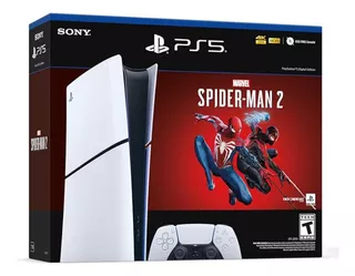 Playstation 5 Slim Digital + Spiderman 2 Nuevo Sellado