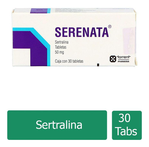 Serenata 50 Mg Caja Con 30 Tabletas