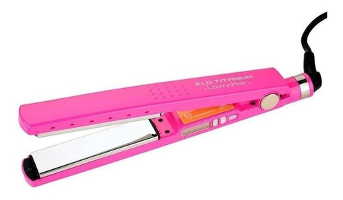 Chapinha de cabelo LavinnHair Pro Elo Titanium rosa pink 110V/220V