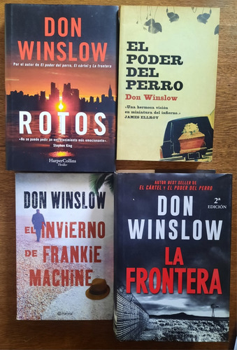 Lote De 4 Libros - Don Winslow