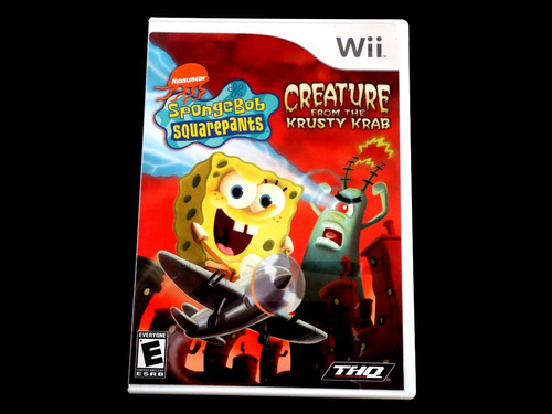 ¡¡¡ Spongebob Creature From The Krusty Krab Nintendo Wii !!!