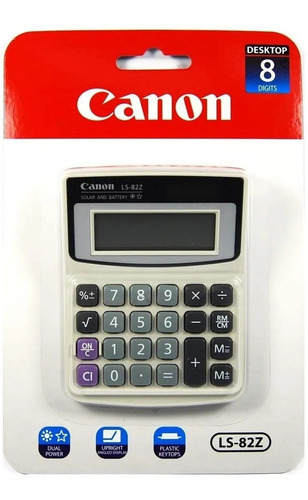 Calculadora De Escritorio Portátil Canon Ls-82z 8 Digitos