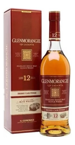 Whiskey Glenmorangie 12  Años 700ml. Envio Gratis