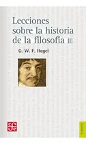 Comprar Lecciones S\u002F Historia De Filosofía - Tomo 3