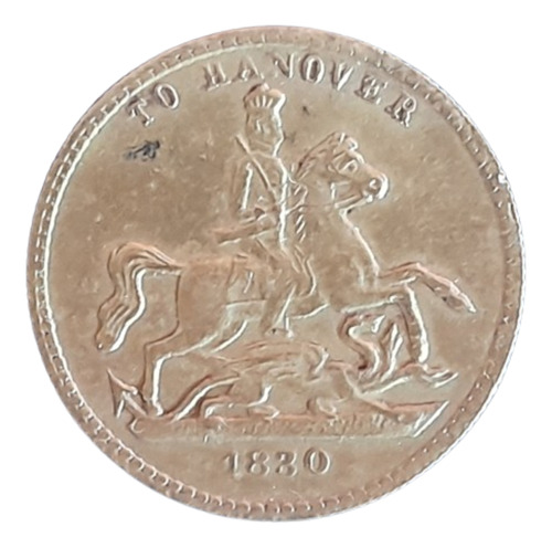 Gran Bretaña Medalla Token Reina Queen Victoria Hanover 1830