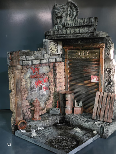 Batman Mcfarlane Joker Dioramas Maqueta Escala Neca O Mcfar