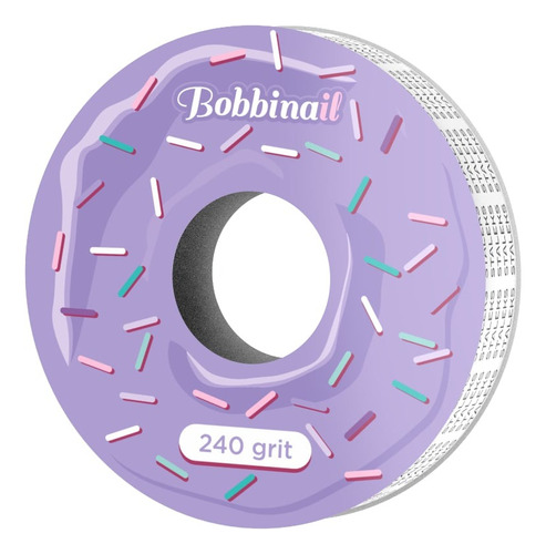 Repuesto Para Lima Bobbinail (240 Grit) White Adhesiva