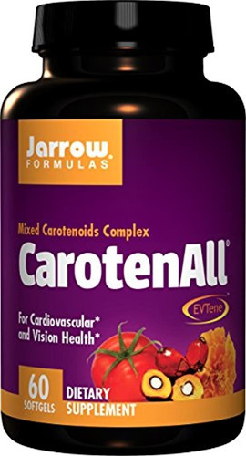 Jarrow Fórmulas Carotenall Para Salud Cardiovascular Y Visio