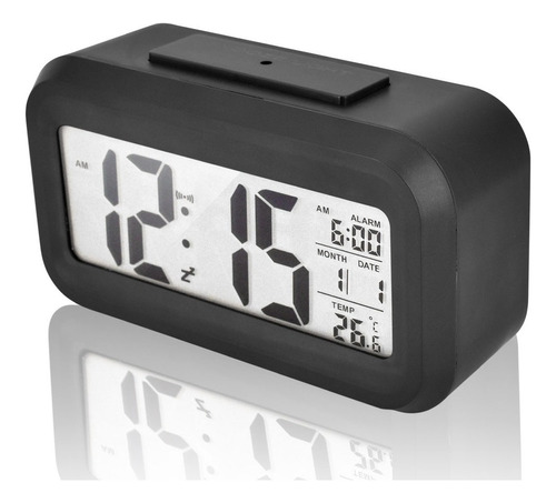 Reloj Despertador Digital Luz Led Temperatura