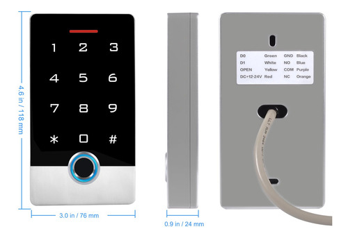 Sistema De Control De Acceso Inalámbrico Wifi
