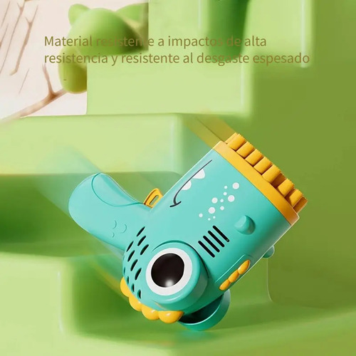 Juego De Burbujas Portátil Con Forma De Dinosaurio