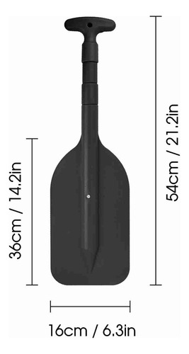Paleta Telescópica Para Paseos En Bote, Mini Portátil, Plega
