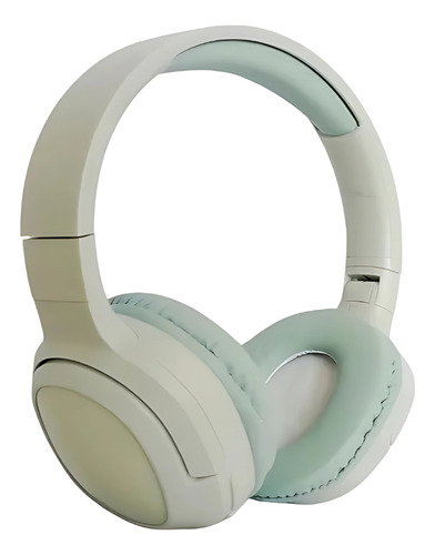Fone De Ouvido Sem Fio Bt 40mm P/cartão Micro Sd Starmega Cor Verde