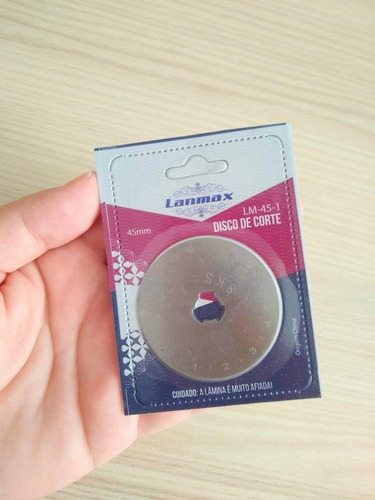 Lamina Disco Cortador Circular 45mm Patchwork Lanmax 2 Und